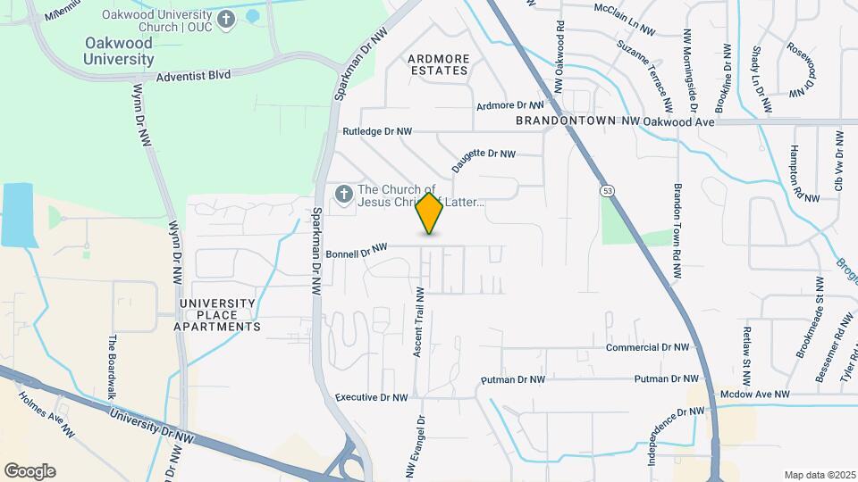 4438 Bonnell Dr NW, Unit A Map and Location Details