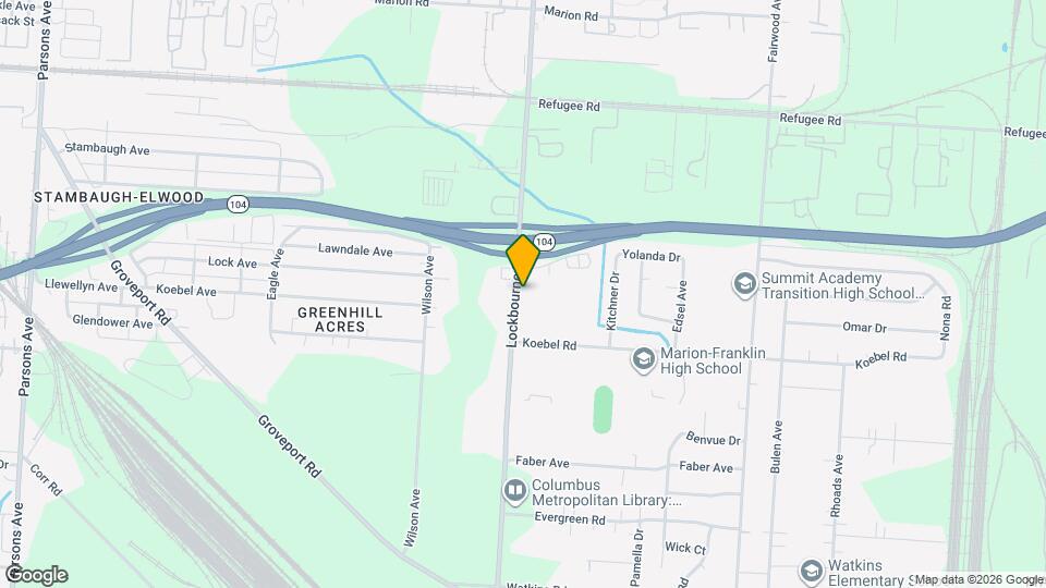 2460 Lockbourne Rd Mapa y Detalles de la Ubicación
