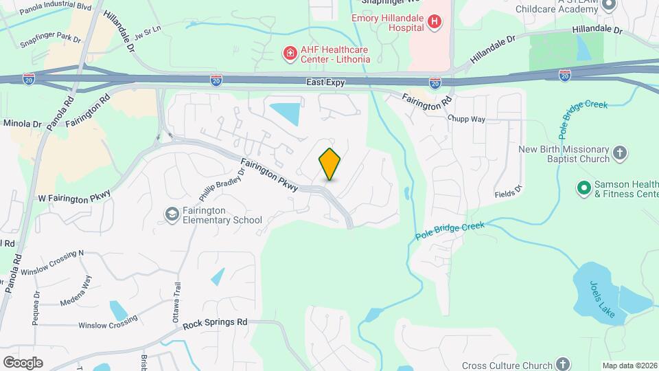 1202 Fairington Village Dr Map and Location Details