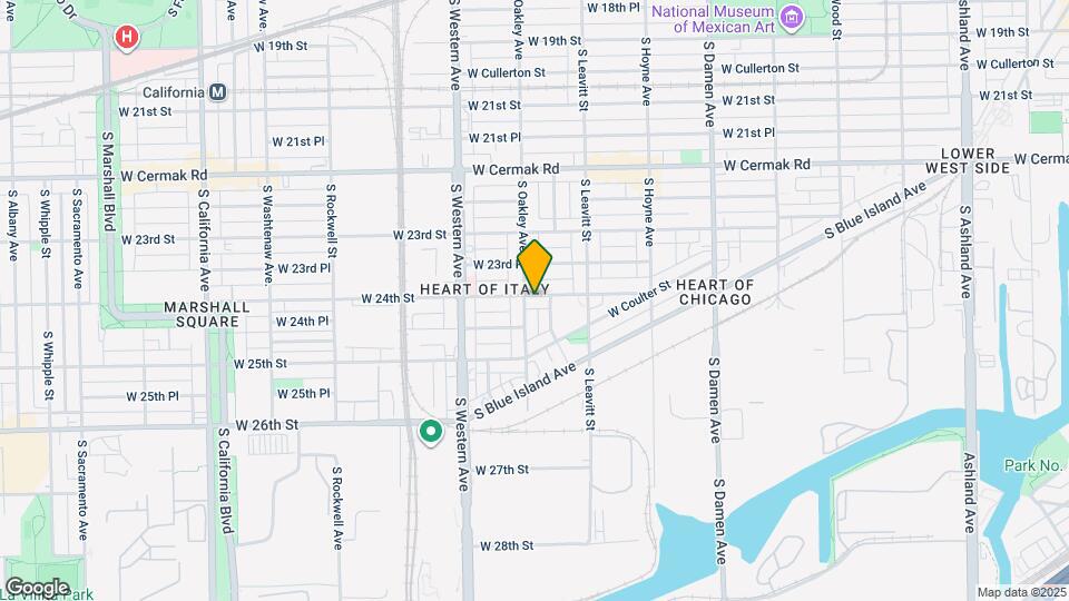 2253 W 24th St Map and Location Details