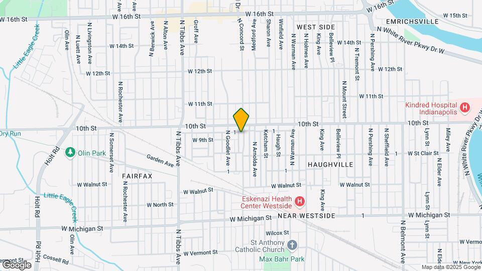 954 N Concord St Map and Location Details