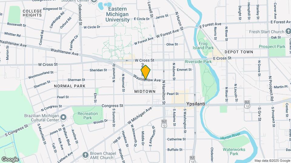 517 Washtenaw Rd Map and Location Details