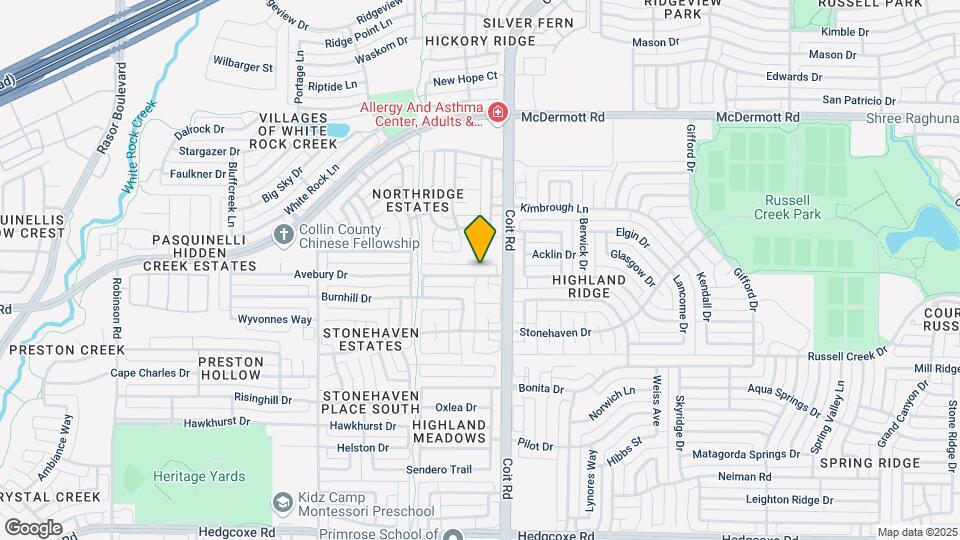 4017 Aldenham Dr Map and Location Details