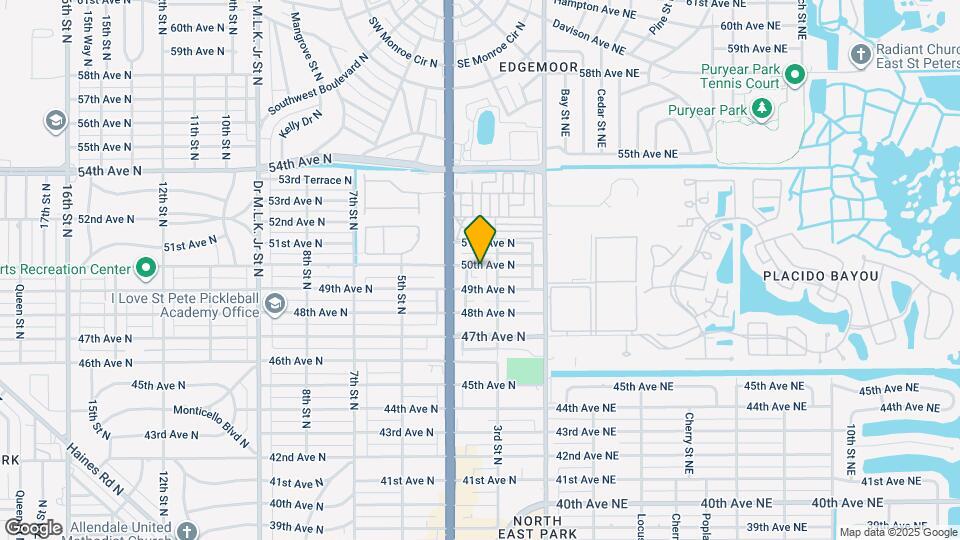 326 50th Ave N Map and Location Details