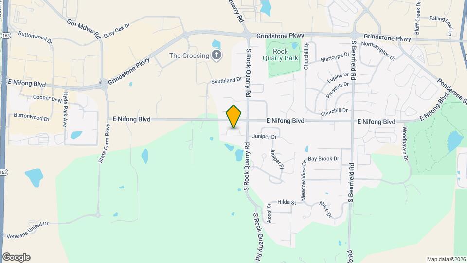 1707-1709-1709 Juniper Dr Map and Location Details