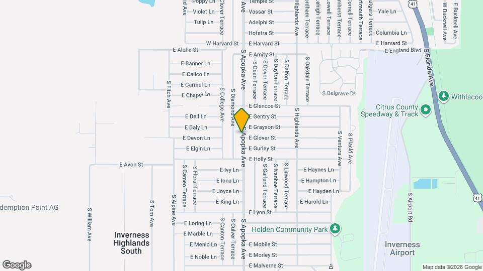 3738 S Apopka Ave Map and Location Details