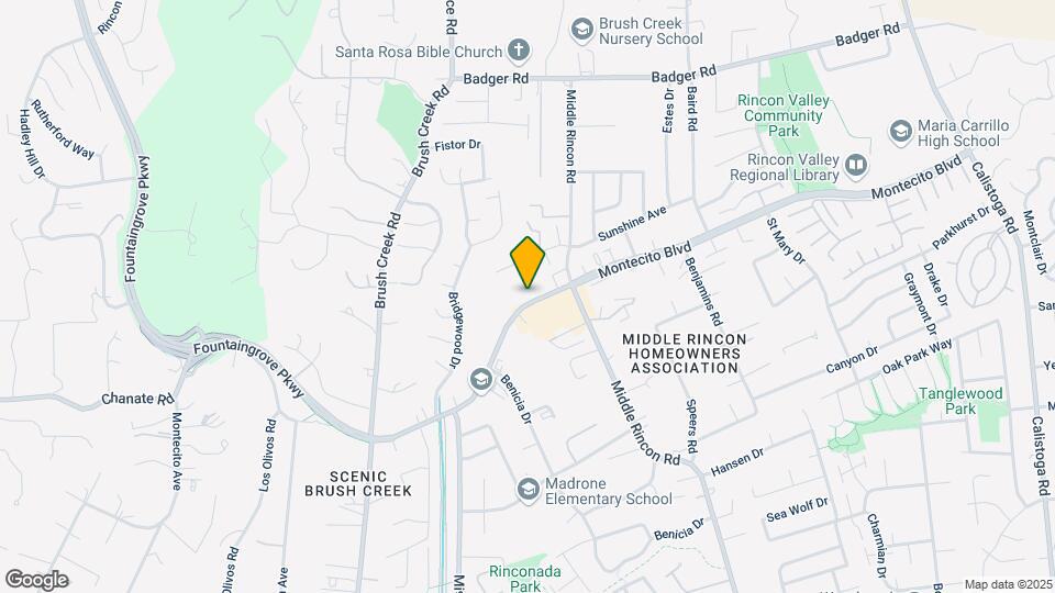 6461 Montecito Blvd Map and Location Details