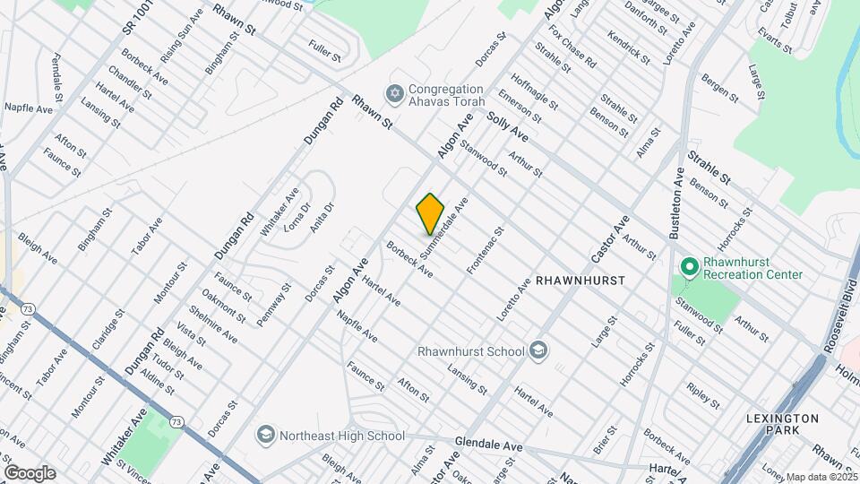 1635 Griffith St Map and Location Details