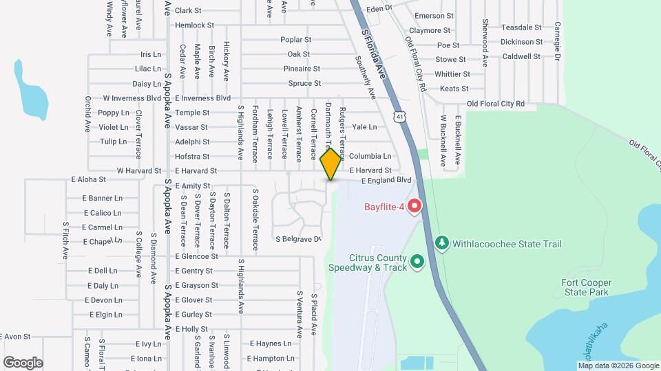 3325 S Belgrave Dr Map and Location Details