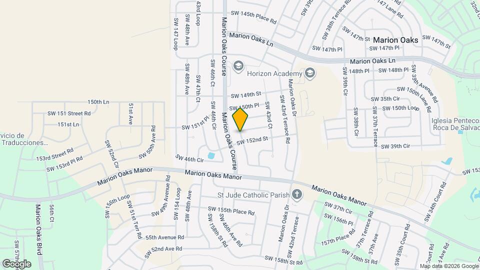 15156 SW 43rd Avenue Rd Map and Location Details