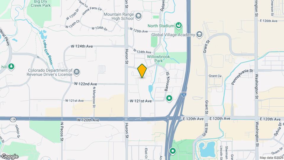 12196 N Melody Dr Map and Location Details