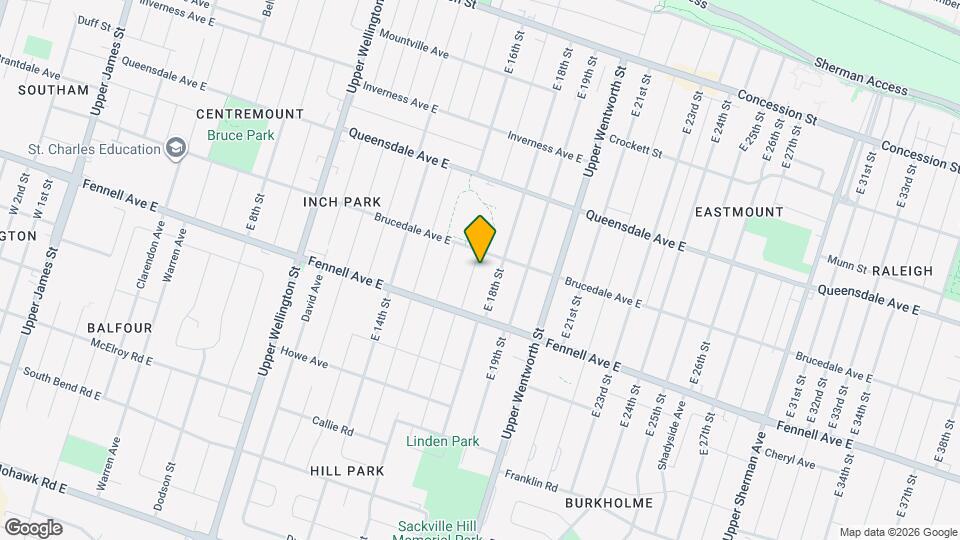 257 E 17th St Map and Location Details