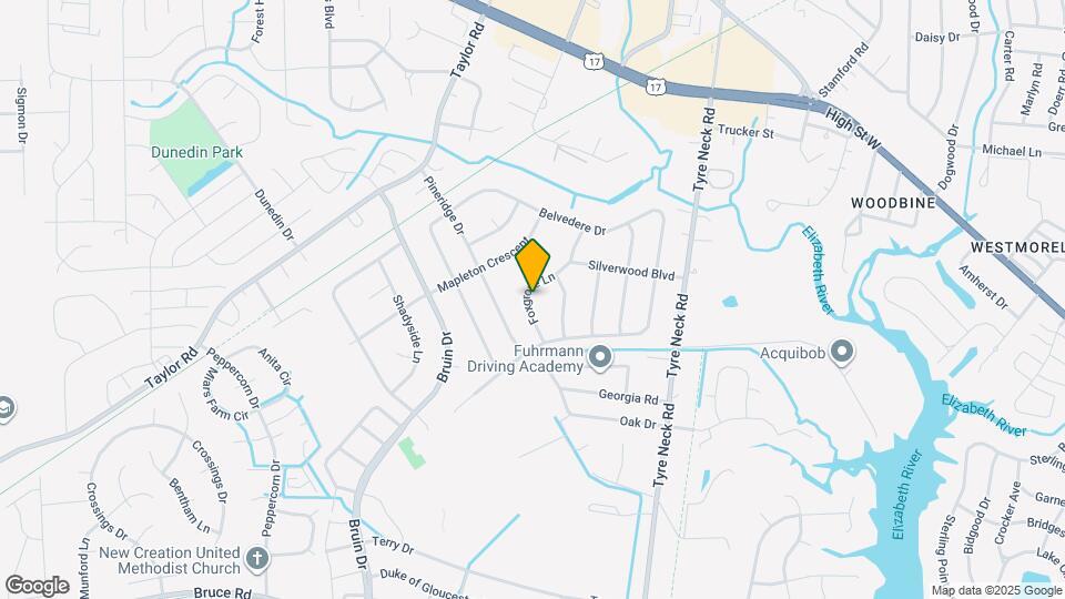 3217 Foxgrove Ln Map and Location Details