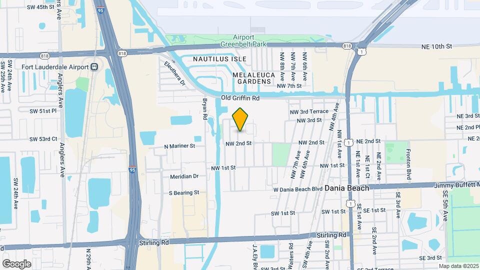 224 NW 13th Ct Map and Location Details