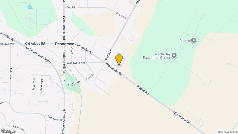 811 Old Adobe Rd Map and Location Details