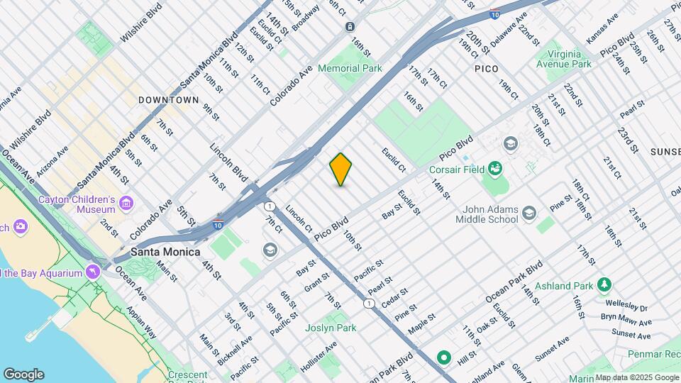 1850 11th St Map and Location Details