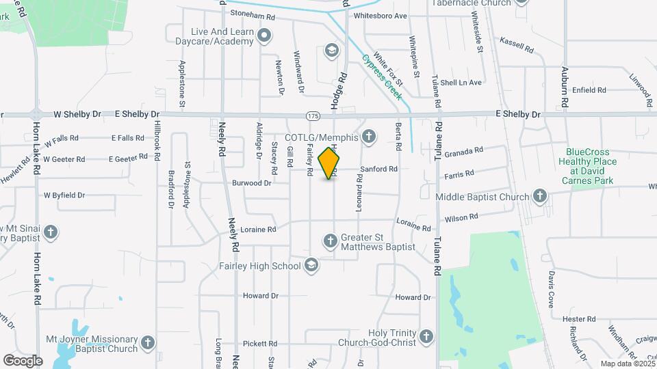 4803 Hodge Rd Map and Location Details