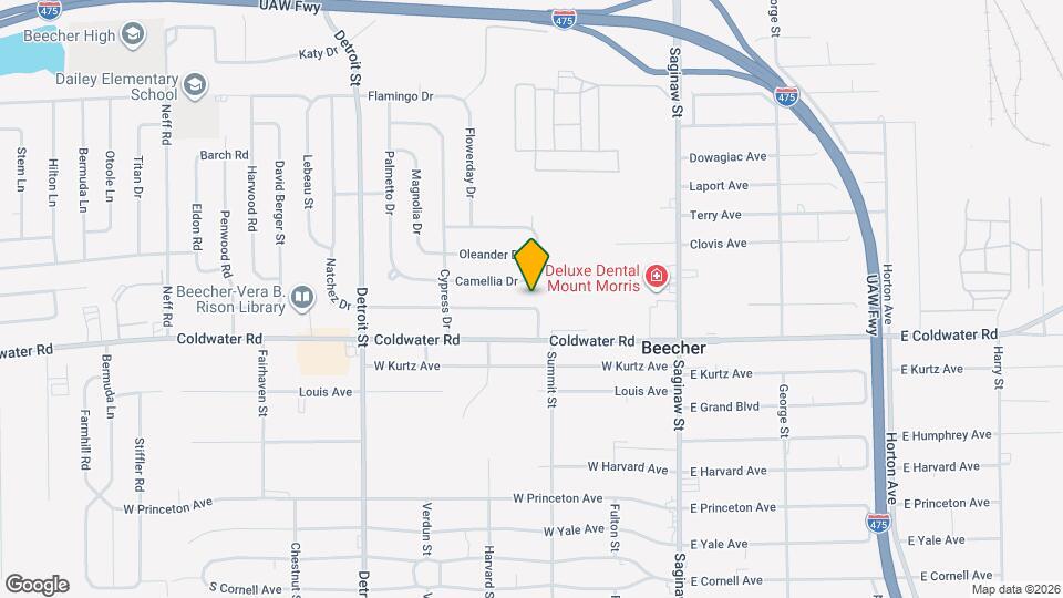 1150 Peachtree Dr Map and Location Details