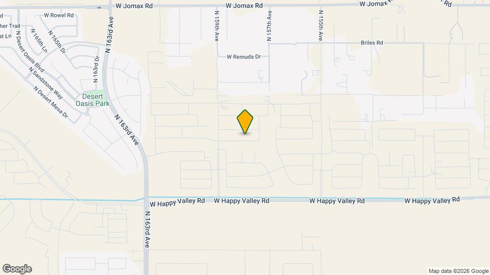 15842 W Gray Fox Trl Map and Location Details