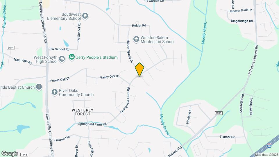 1804 Harper Spring Dr Map and Location Details
