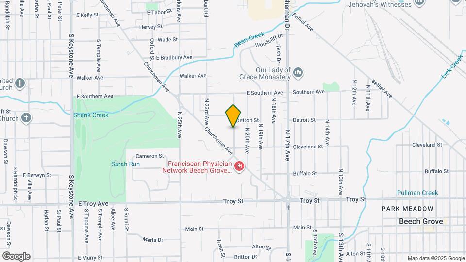 322 N 21st Ave Map and Location Details