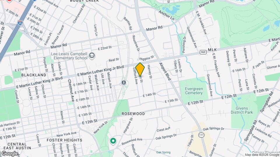 1700 Sanchez St Map and Location Details