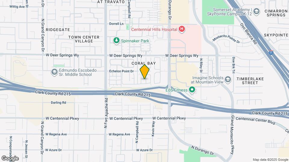 6625 Rocky Reef St Map and Location Details