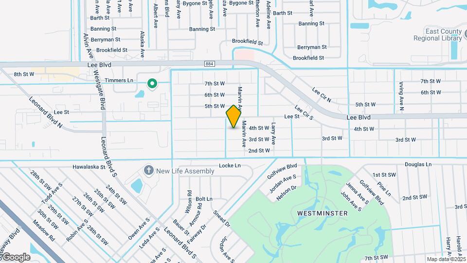 5227 4th St W Map and Location Details