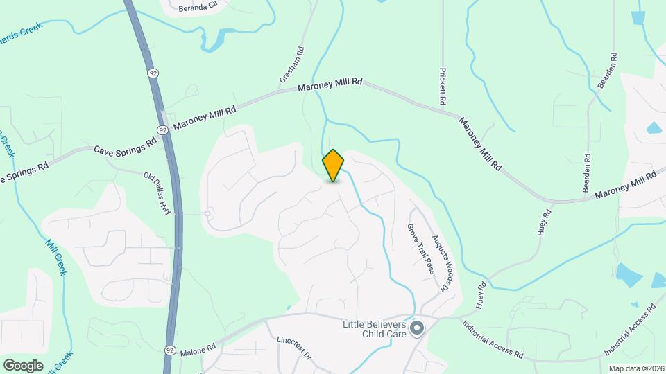 7285 Hunters Ridge Dr Mapa y Detalles de la Ubicación