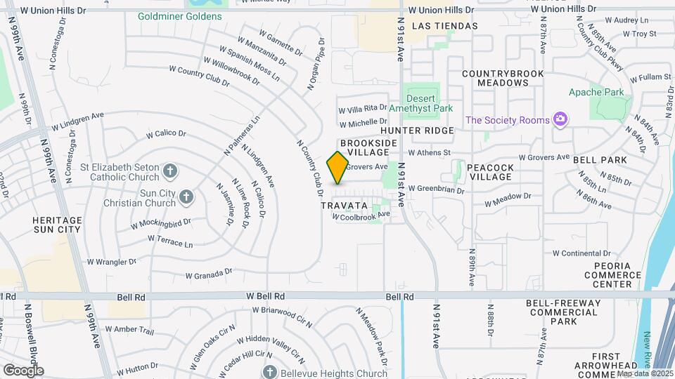 9242 W Meadow Dr Map and Location Details