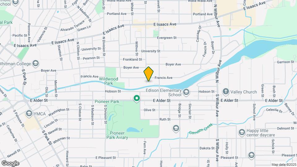 107-117 S Blue St Map and Location Details