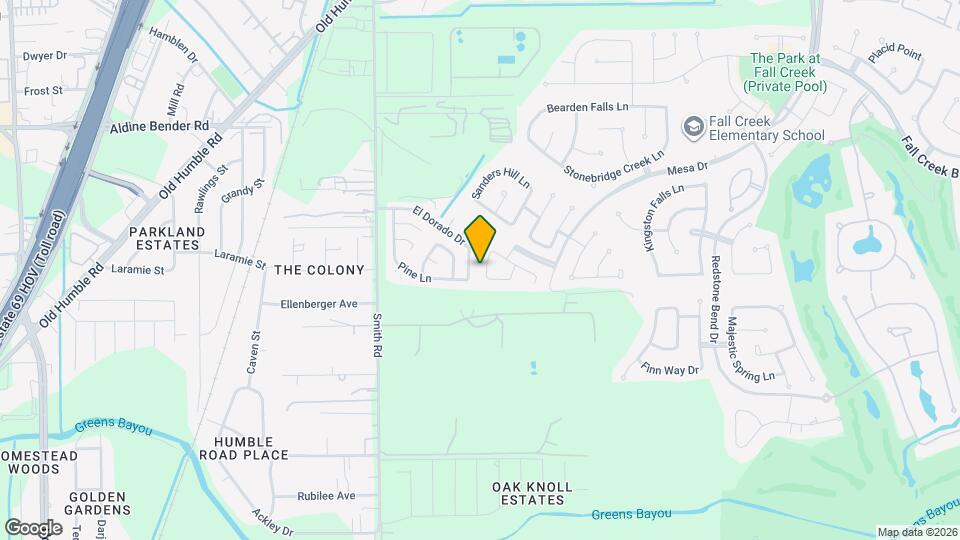 14107 W Boulder Cliff Ln Map and Location Details