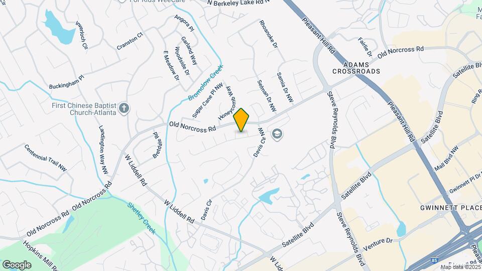 3985 Fallbrook Dr NW Map and Location Details