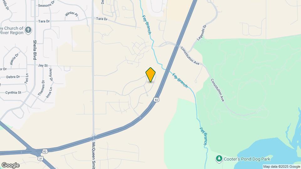 828 Hedgefield Way Map and Location Details