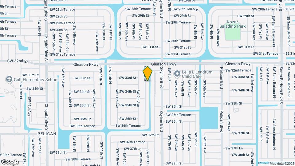 3311 SW 8th Ct Map and Location Details