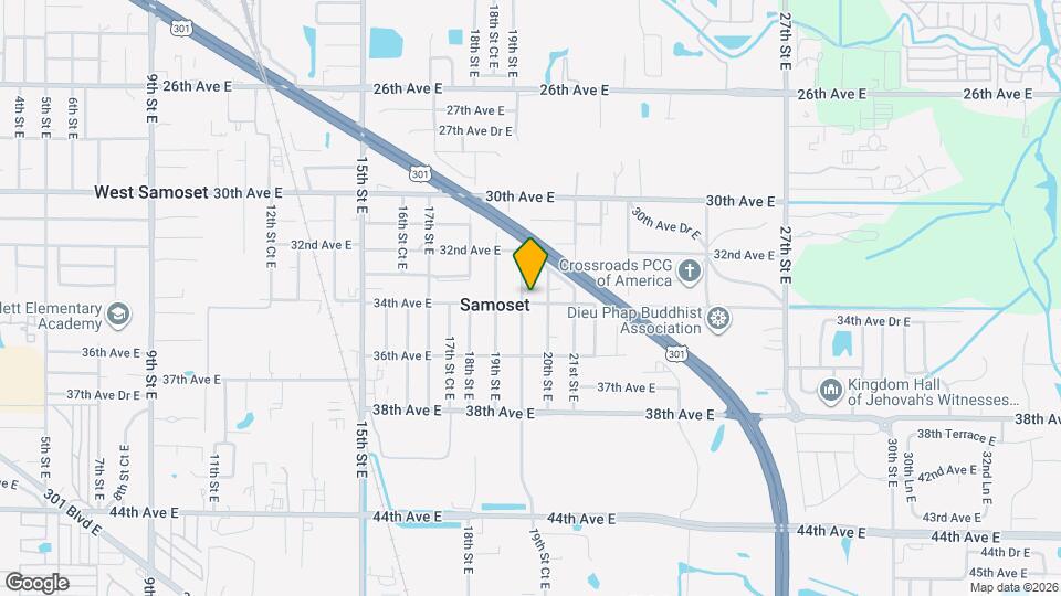 1925 34th Ave E Map and Location Details