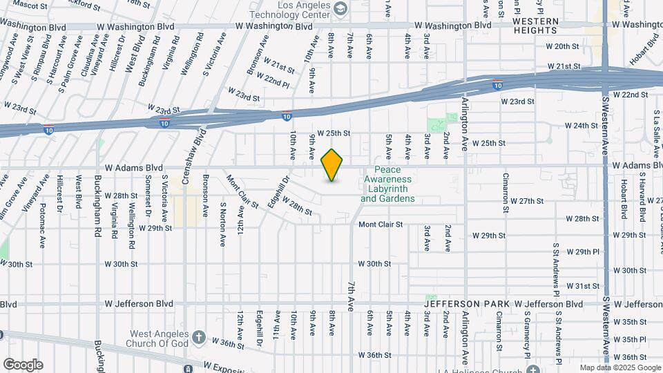 3759 W 27th St Map and Location Details