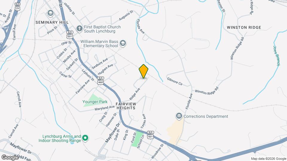 1805 Ridge Ave Map and Location Details