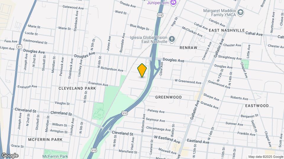 891 W Sharpe Ave Map and Location Details