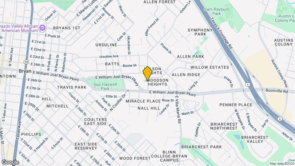 412 Freeman Ave Map and Location Details