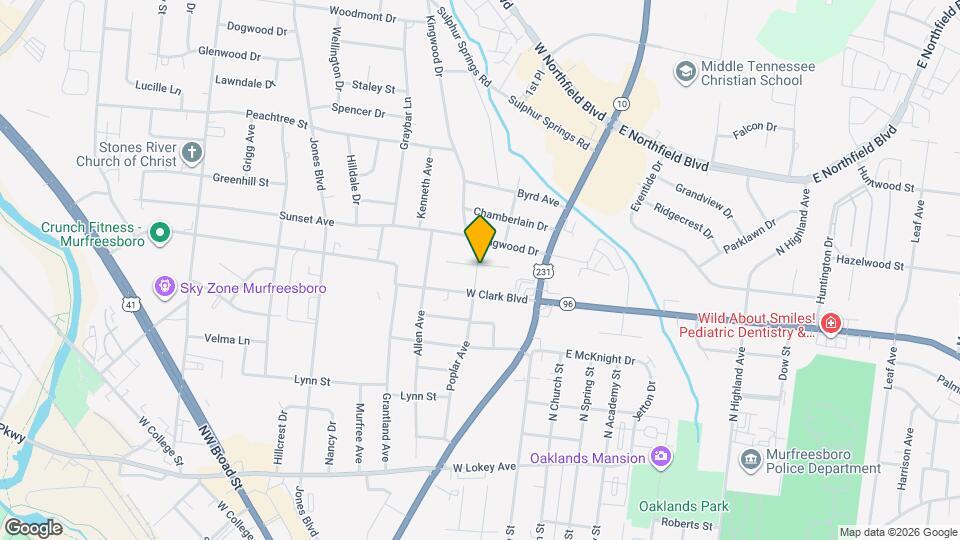 Poplar Village Apartments and Nearby Murfreesboro Apartments For Rent Murfreesboro, TN