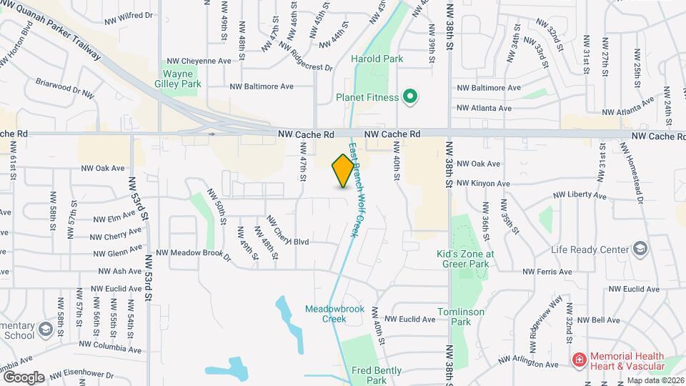 4413 NW Wolfcreek Blvd Map and Location Details