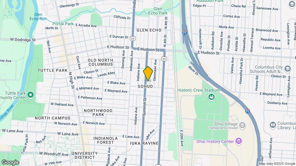 2350 Summit St Map and Location Details