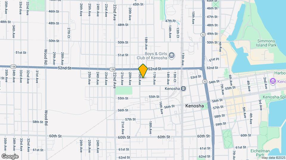 1827 53rd St Map and Location Details