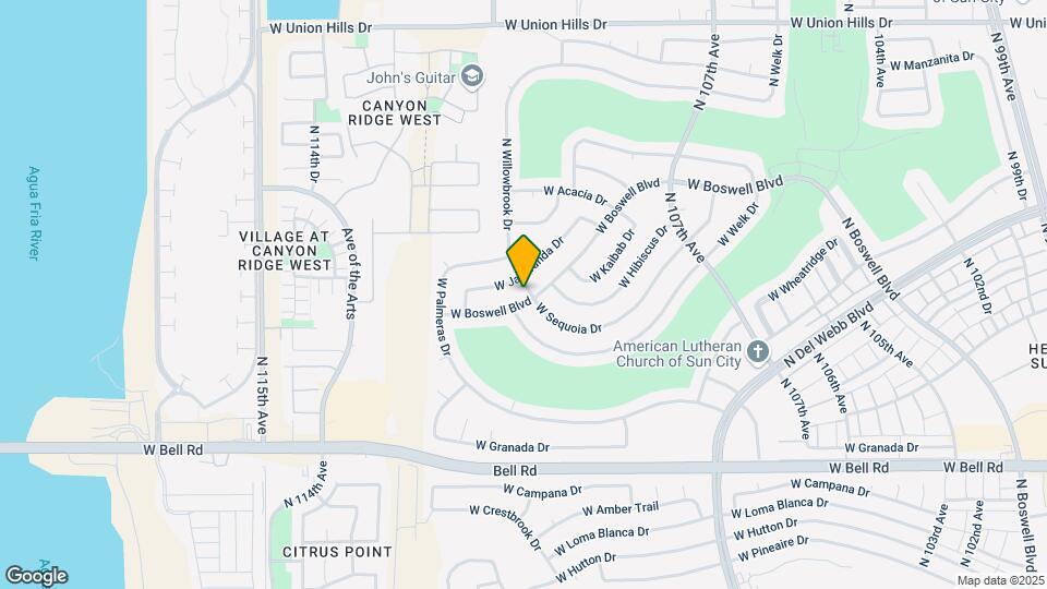 11022 W Boswell Blvd Map and Location Details