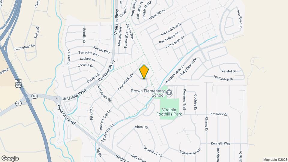 590 Roseben Dr Map and Location Details