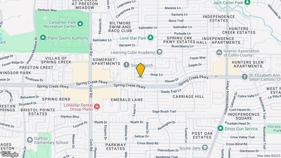 3601 Steven Dr Map and Location Details