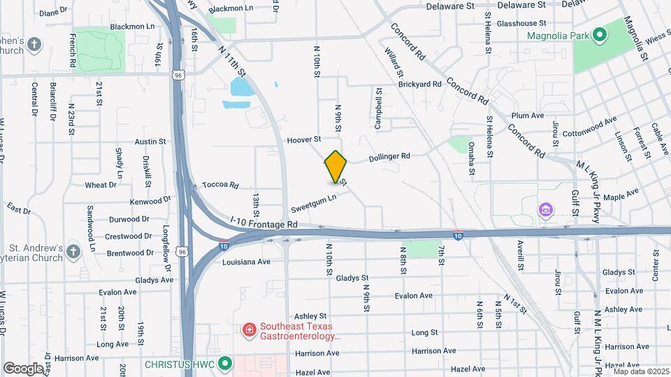 2570 Sweetgum Ln Map and Location Details