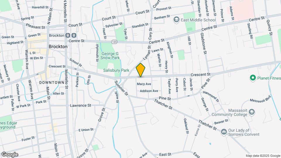 361 Crescent St Map and Location Details