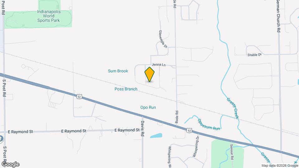 10034 James Run Dr Map and Location Details